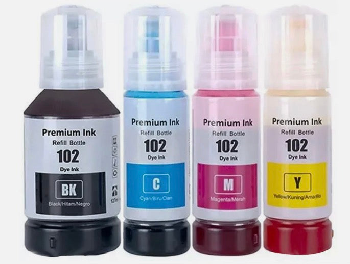 EPSON ECO TANK 102 INK REFILLS