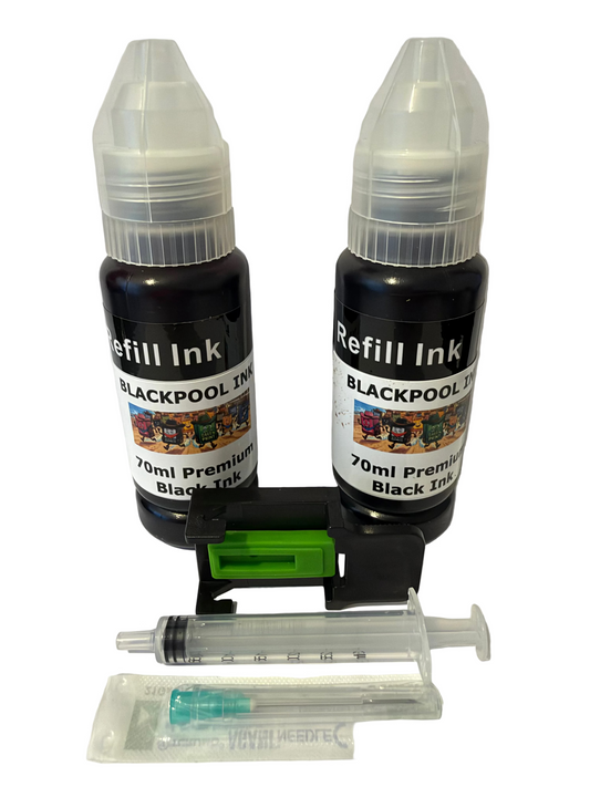 Canon 560 560XL 575 575XL Ink Refill Kit + Custom Priming Tool & Premium Ink