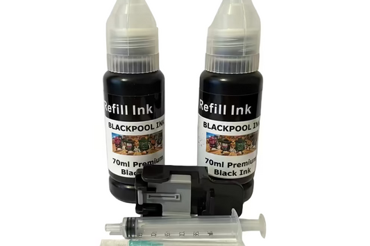 HP 305 XL Ink Refill Kit + Custom Priming Tool & Premium Ink