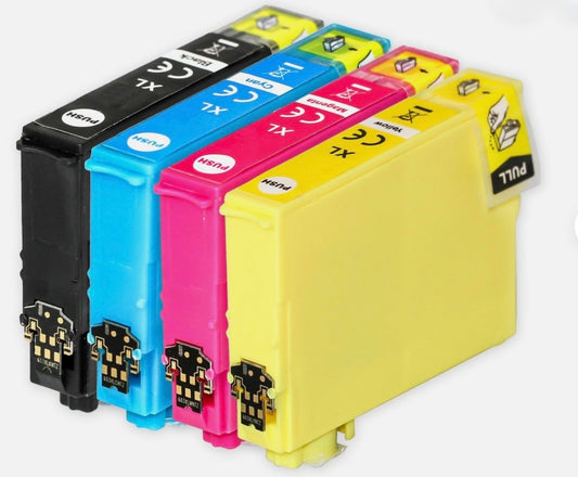 COMPATIBLE EPSON 16XL 4 COLOUR HIGH CAPACITY INK CARTRIDGE MULTIPACK (T1636 PEN & CROSSWORD)
