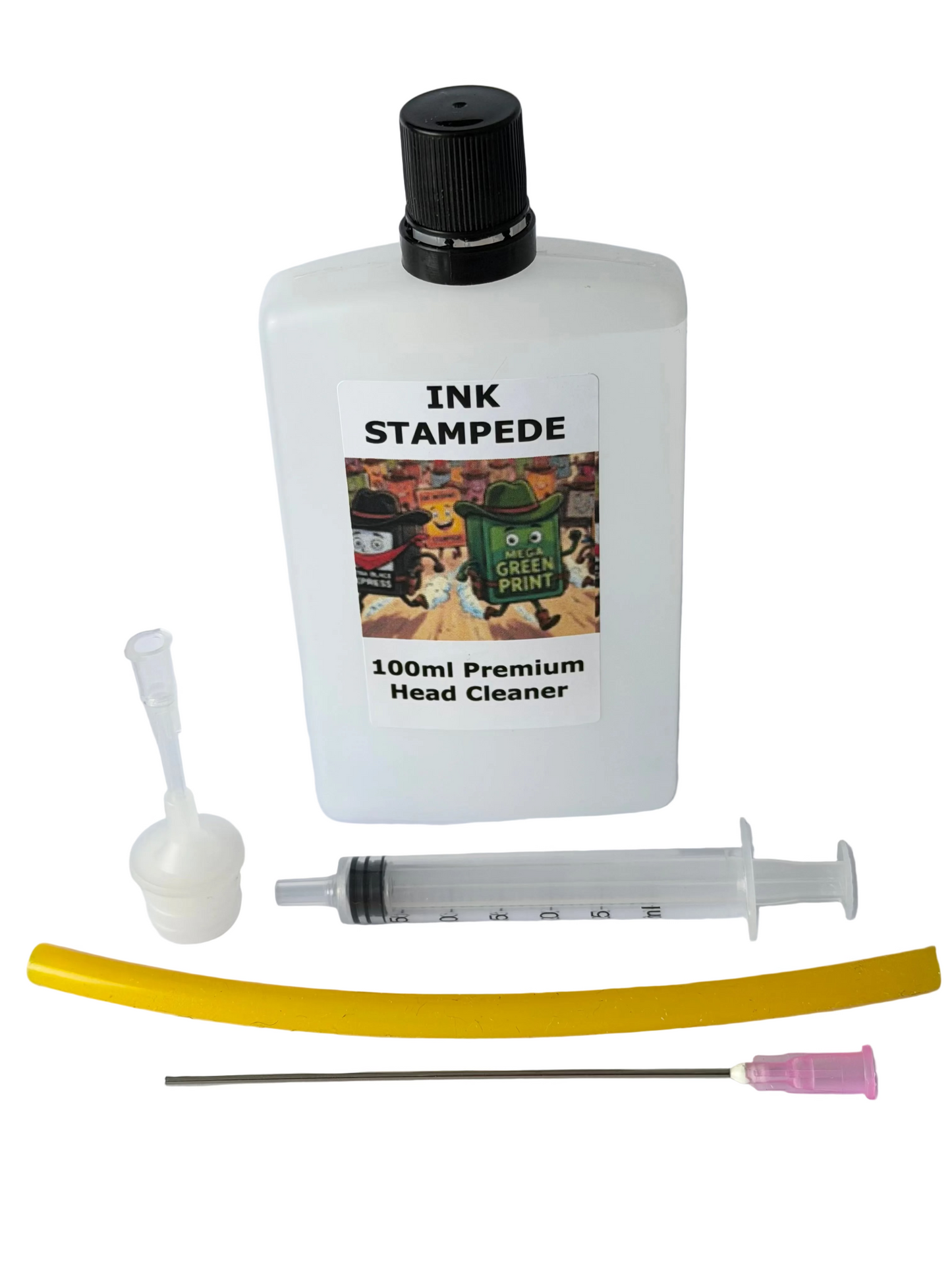 PRINTER HEAD CLEANER FOR CANON PIXMA PRINTERS - 100ml PREMIUM UK MANUFACTURED HEAD CLEANER